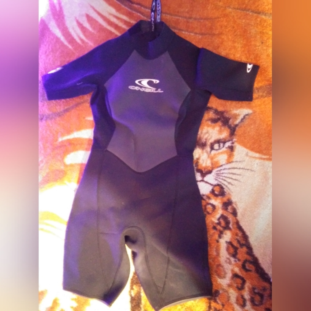 O'Neill Woman's Wetsuit Size 14 Black Shorty